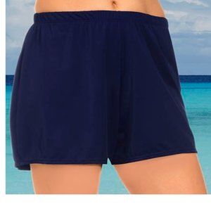 New Swimsuits For All Loose Swim Shorts attached brief